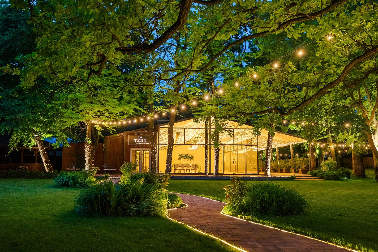 Locația recepției pentru petrecere